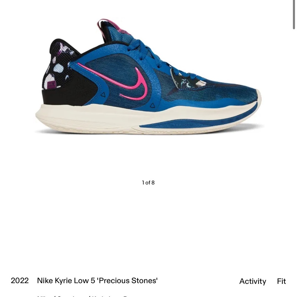 Nike Kyrie Low 5 ‘Precious Stones’Blue and Pink Sneakers